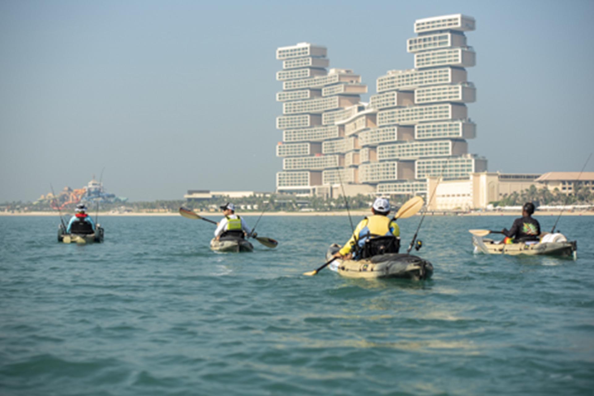 Fishing Pedal Kayaks and SUP For Rent In Dubai and UAE